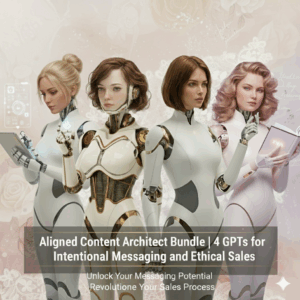 Aligned Content Architect Bundle | 4 GPTs for Intentional Messaging and Ethical Sales