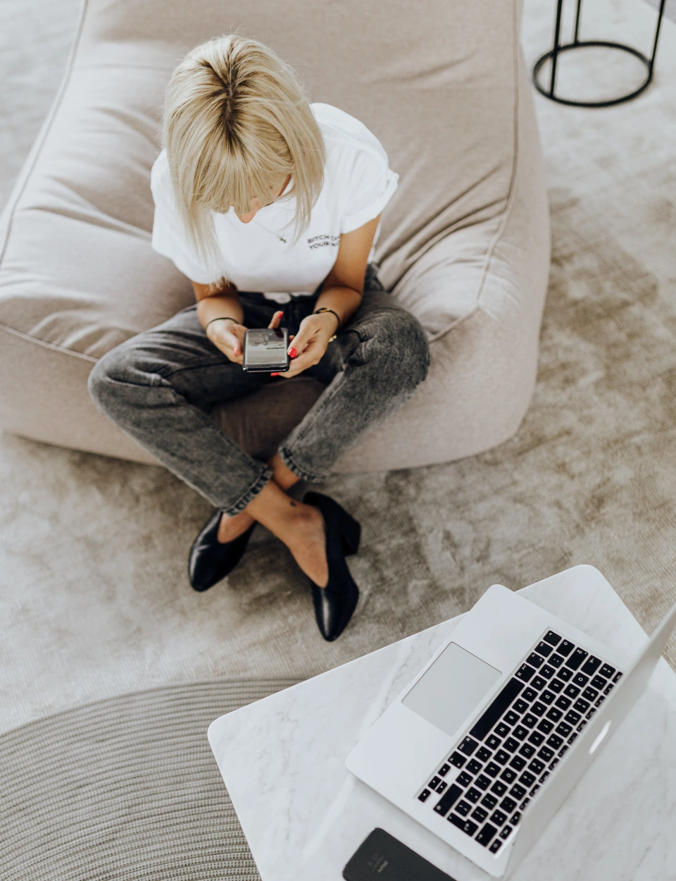 Prompted and Poised workspace